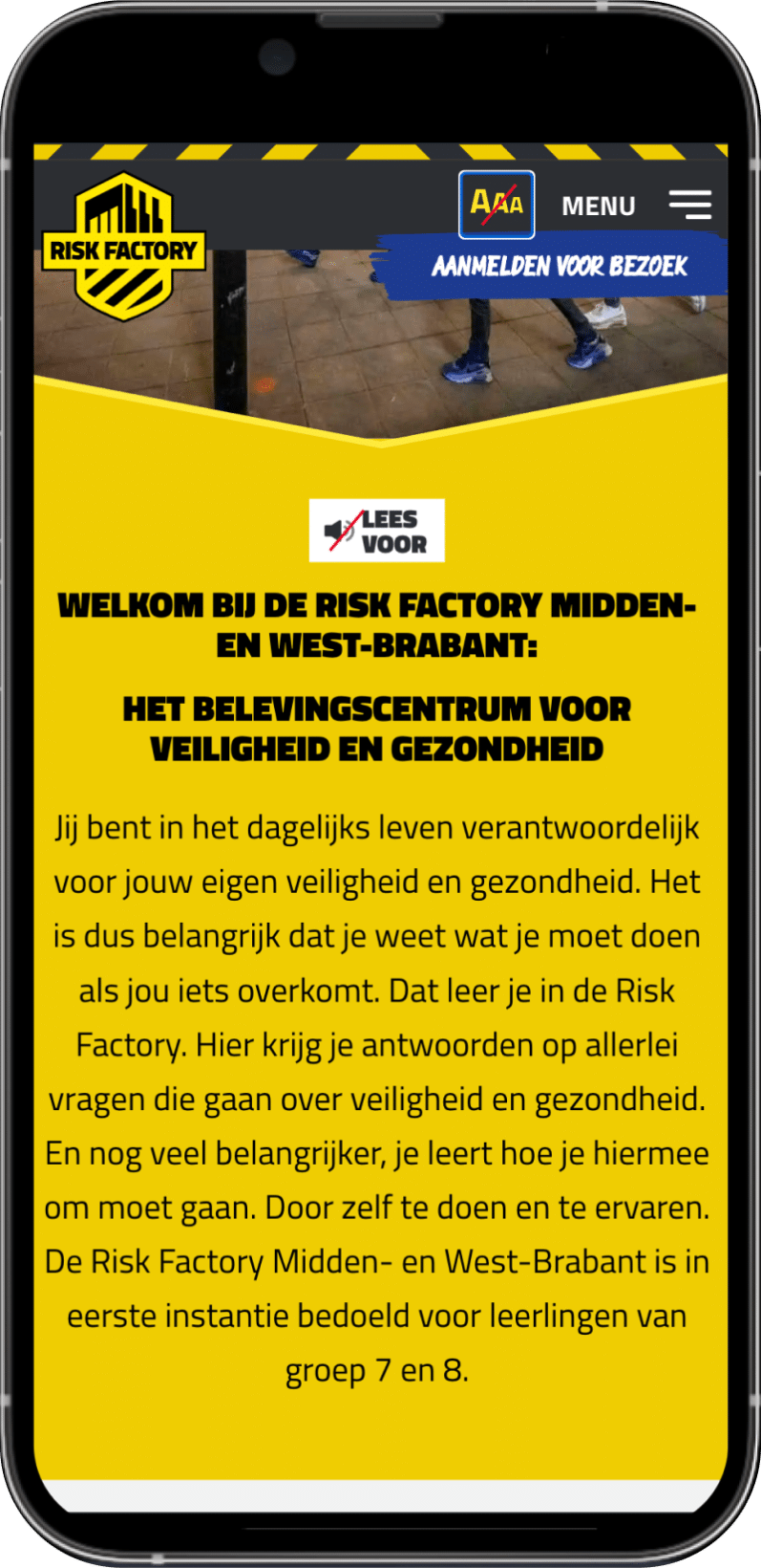 Risk Factory WCAG