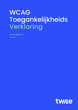 toegankelijkheidsverklaring voorbeeld