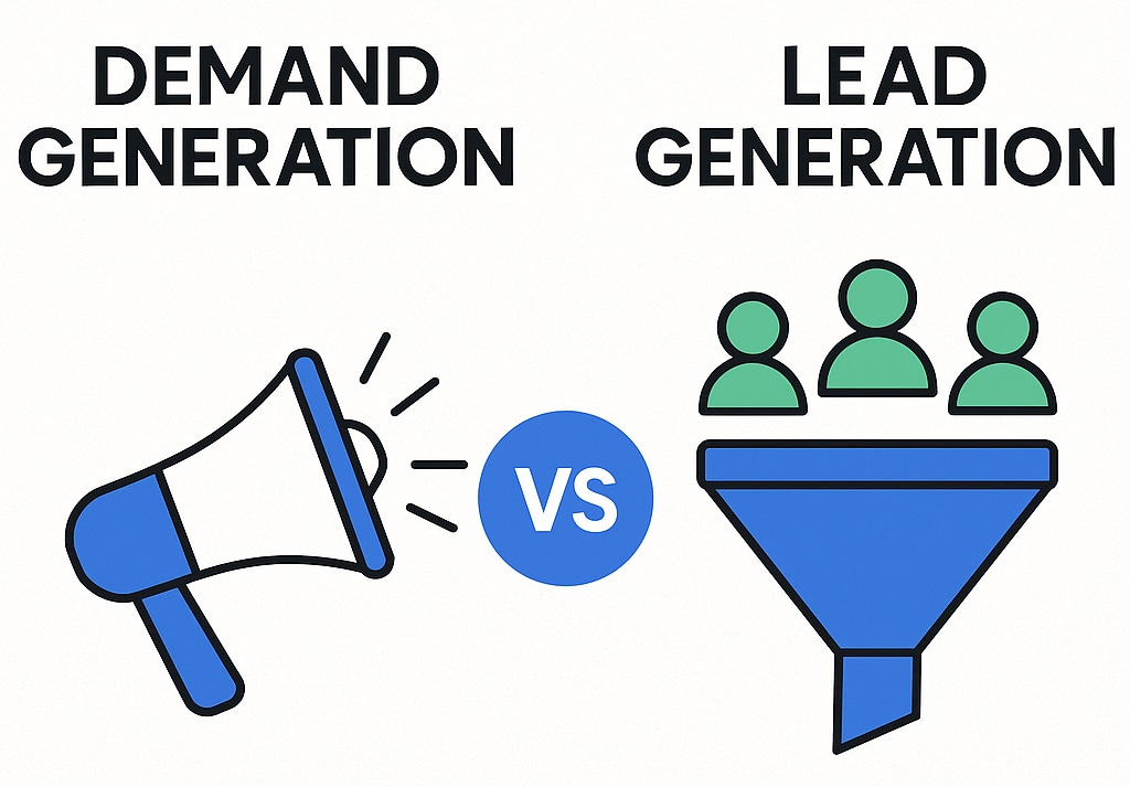Demand generation vs Lead generation